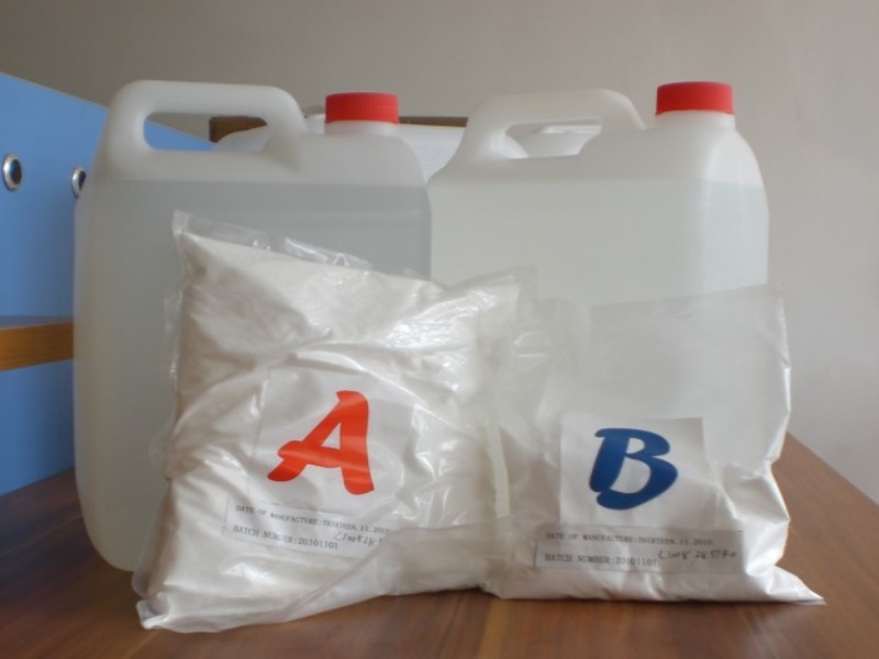 Sodium Bi-Carbonate, Acidic Acid, Cl, Mg, Ca, K, Na